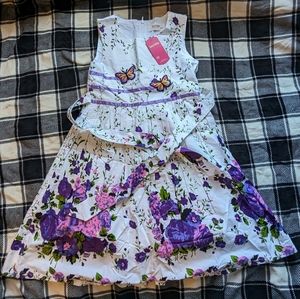 Girls flower dress